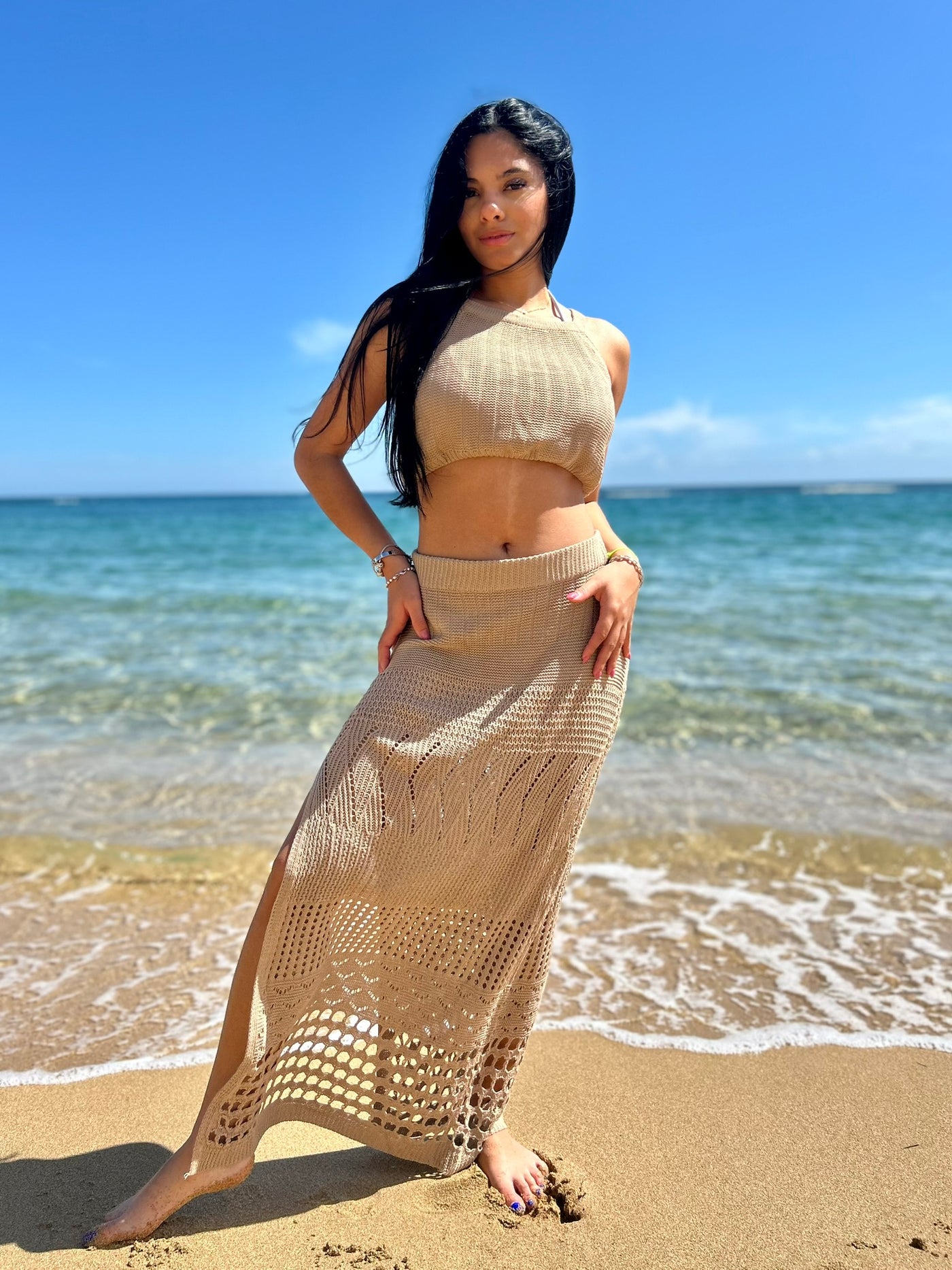 Crochet Maxi Skirt