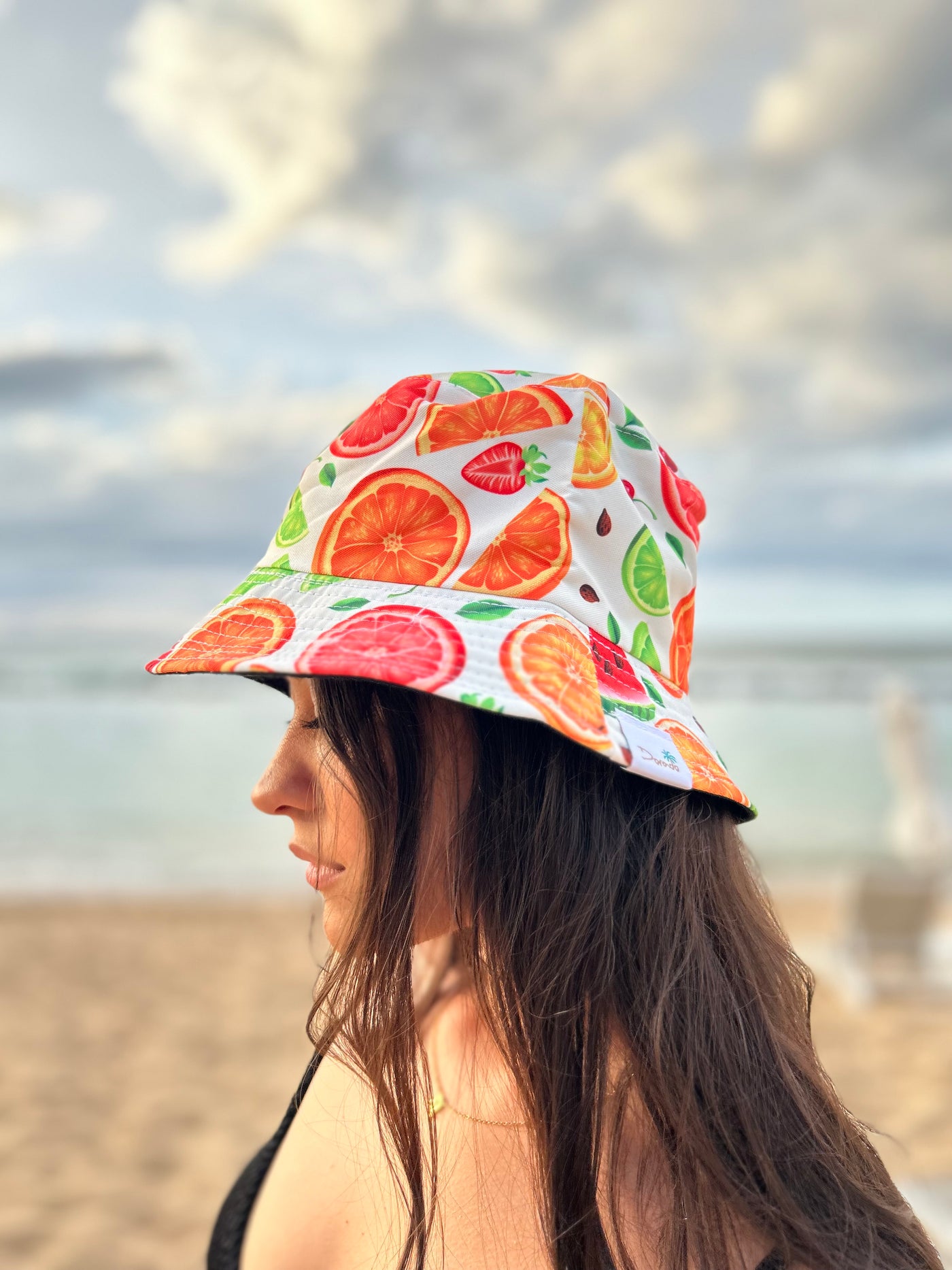 Grapefruit Bucket Hat