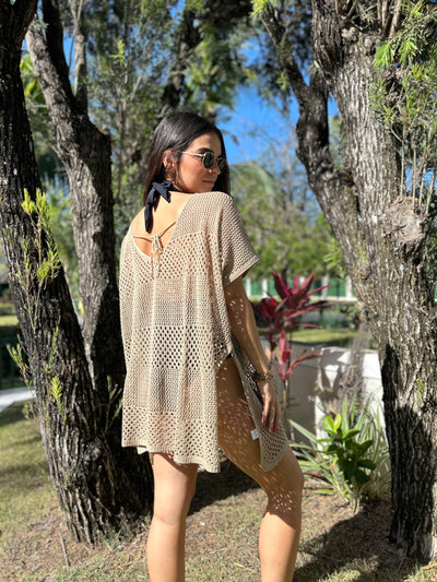 Tie Crochet Tunic