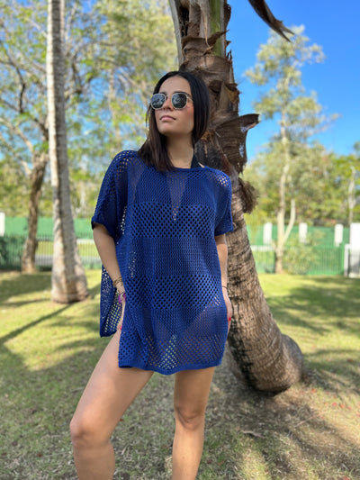 Tie Crochet Tunic