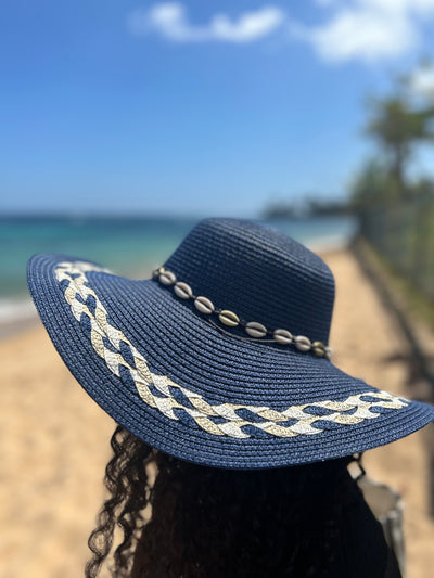 Chevron Straw Hat