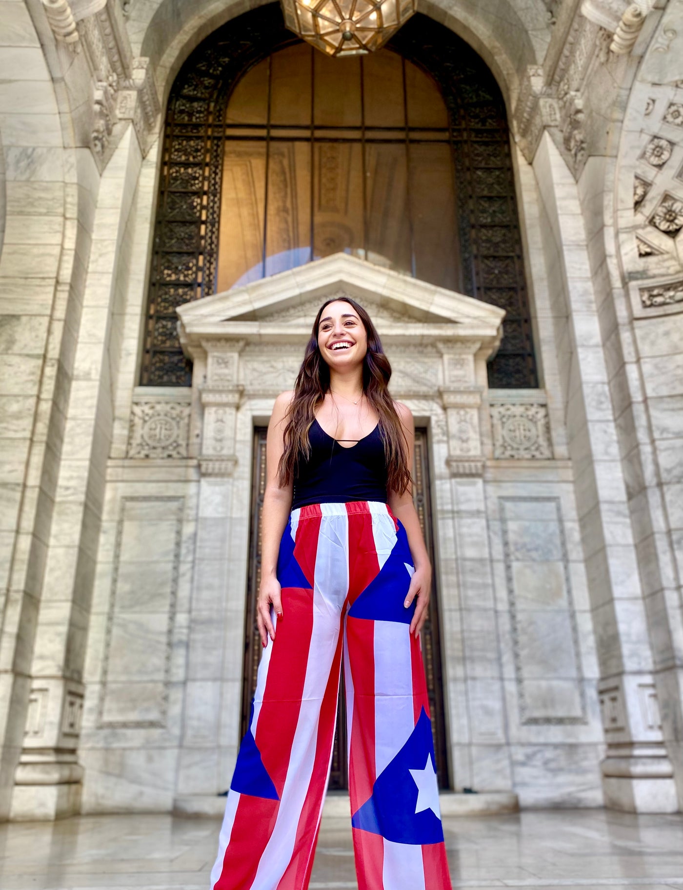 PUERTO RICO PALAZZO PANTS