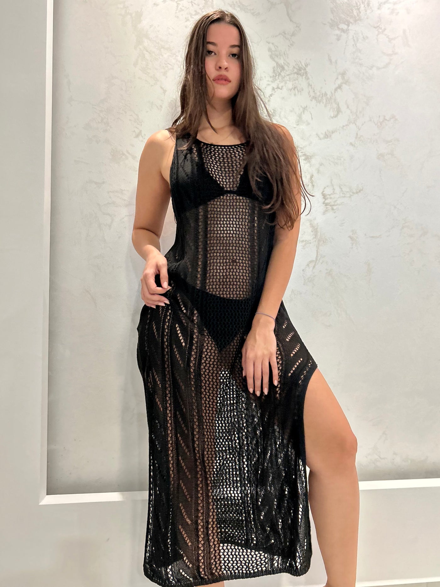 Crochet Maxi Dress