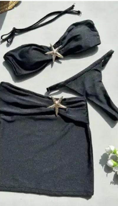 Starfish Bikini with Swim Skirt
