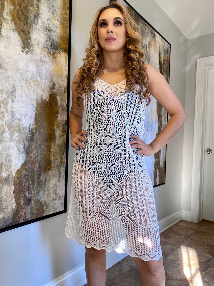 CROCHET DRESS - CURVE COLLECTION