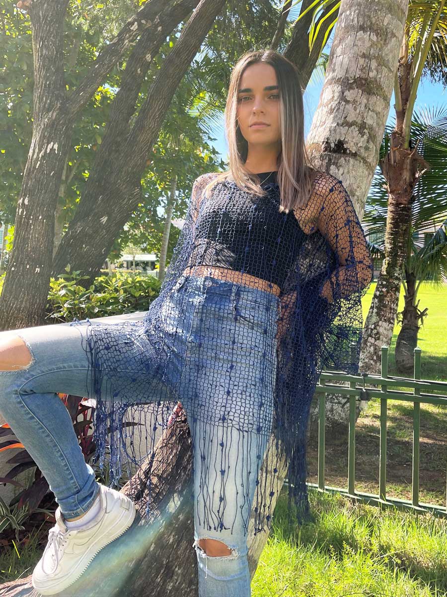 MESH TUNIC