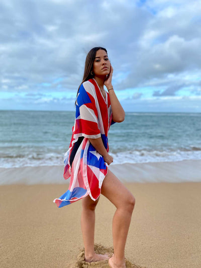 PUERTO RICO BUTTON TUNIC
