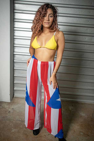 PUERTO RICO PALAZZO PANTS