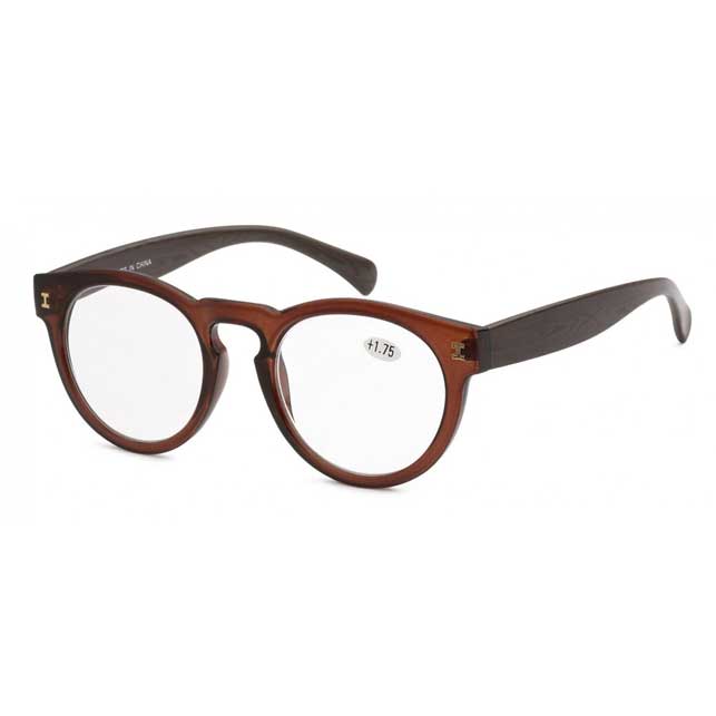 THICK ROUND READING GLASSES 4037