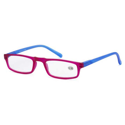 TWO COLOR RECTANGLE READING GLASSES 4047