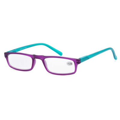 TWO COLOR RECTANGLE READING GLASSES 4047