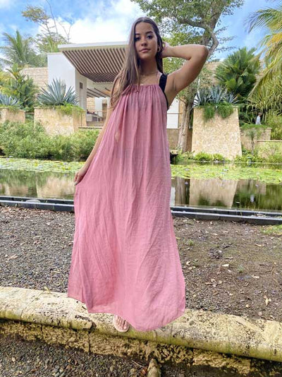 HALTER MAXI DRESS